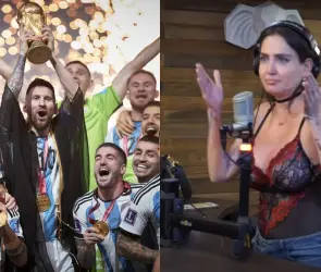 Celia Lora exhibe a futbolista campeón del mundo que buscó ligarla