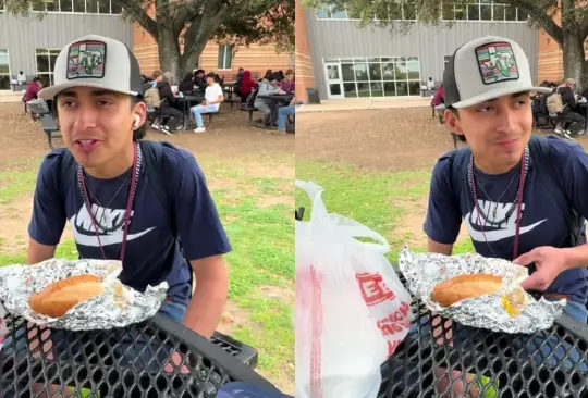 Este chico mostró su lunch y conquistó a la audiencia.