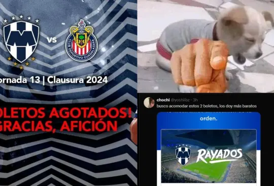 Rayados agotó boletos vs Chivas por error.