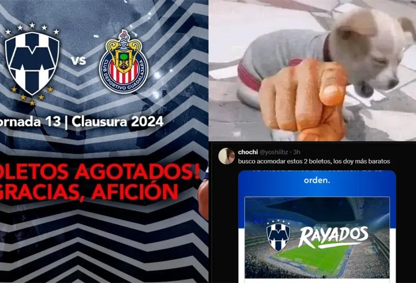Rayados agotó boletos vs Chivas por error. Rayados agotó boletos vs Chivas por error.