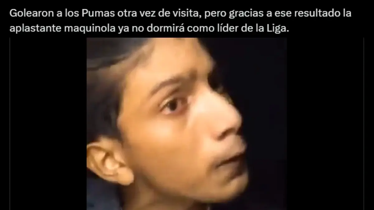 Pumas se convierte en burla y v&iacute;ctima de los memes tras ser goleado por Rayados