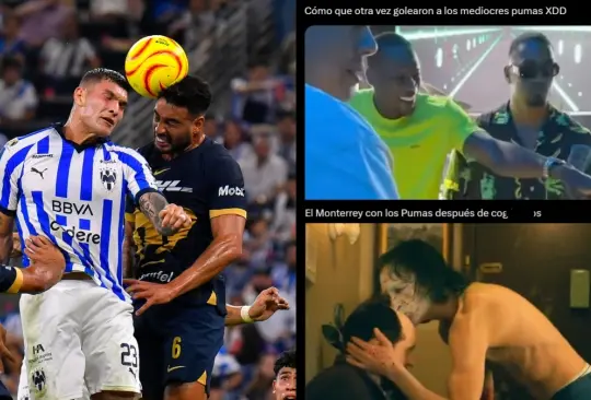 Rayados no tuvo problema para imponer condiciones ante Pumas, equipo que nuevamente se convirtió en víctima de los memes.