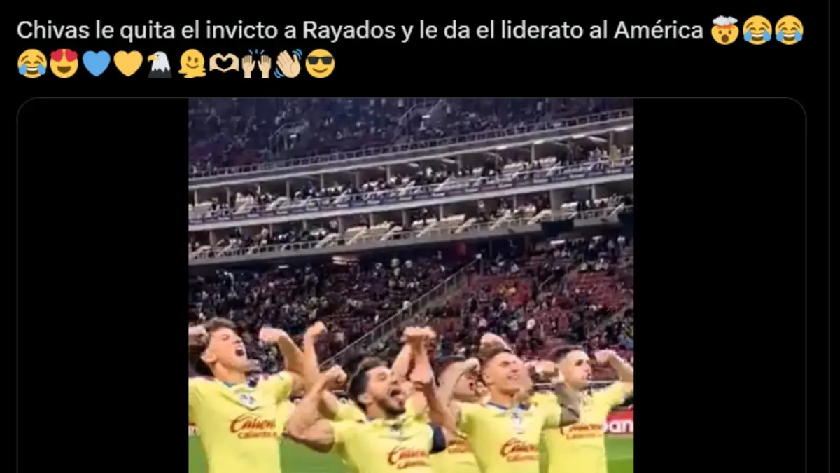 Chivas se lleva los memes tras vencer a Rayados y darle el liderato al América