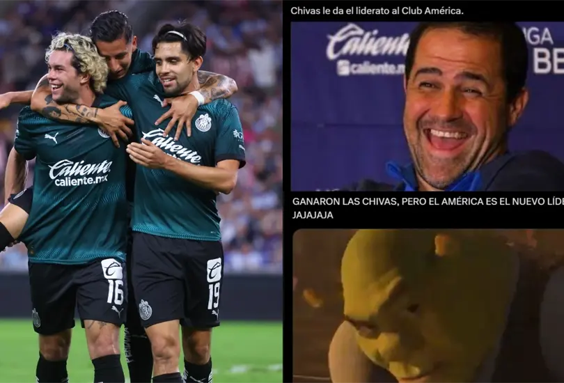 Las Chivas fueron v&iacute;ctima de los memes tras vencer a Rayados, aunque todos ellos surgieron a partir de darle el liderato al Am&eacute;rica.