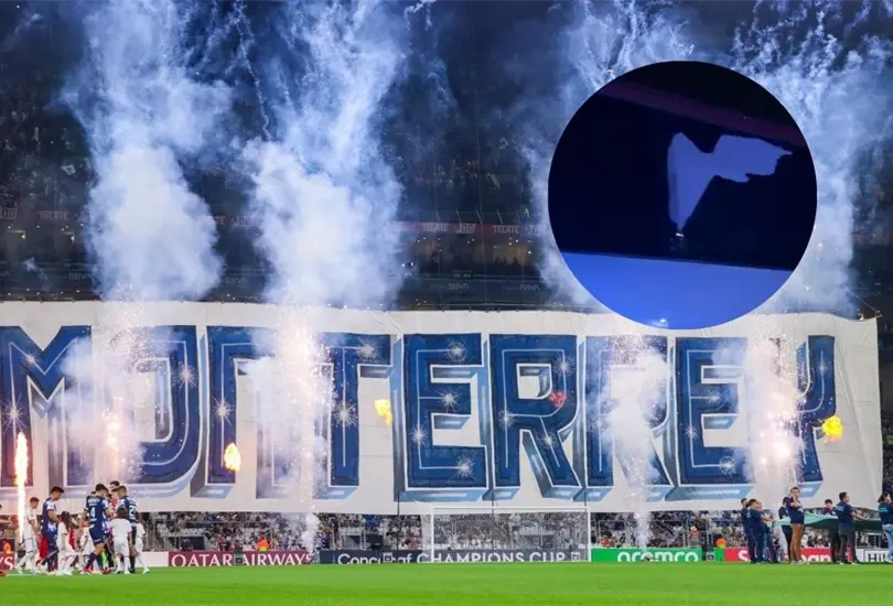La afici&oacute;n de Rayados fue acusada de apedrear los camiones que llevaban a los seguidores de Chivas que fueron a Monterrey