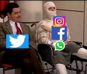 Los memes se burlan de la caída de Meta: Facebook e Instagram sin respuesta