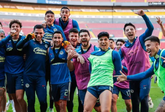 El equipo azulcrema tuvo un visitante inesperado en su última práctica previo al encuentro ante Chivas.