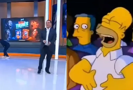 Los Simpsons predijeron la curiosa situación entre Christian Martinoli y Luis García.