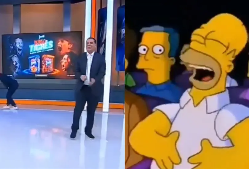 Los Simpsons predijeron la curiosa situaci&oacute;n entre Christian Martinoli y Luis Garc&iacute;a.
