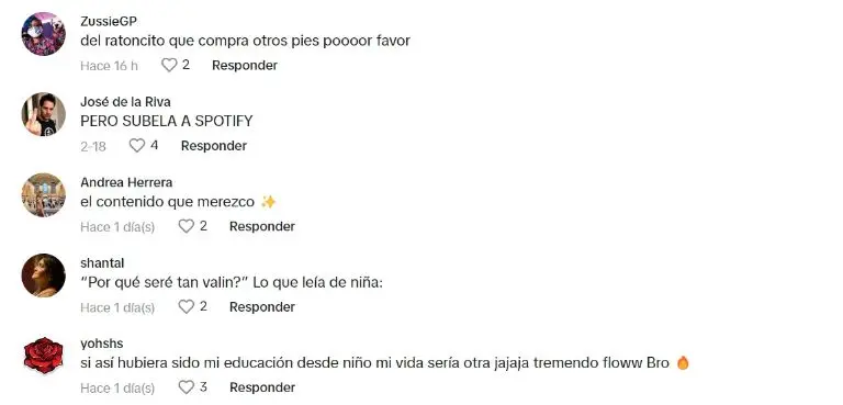 La gente recordó su niñez en la escuela con el cuento. Captura de pantalla