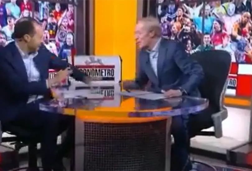 Jos&eacute; Ram&oacute;n Fern&aacute;ndez considero que los argumentos de su compa&ntilde;ero sobre el Real Madrid eran err&oacute;neos 