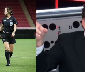 ¿Misógino? David Faitelson estalla contra designación arbitral de Katia Itzel García en la Liga MX