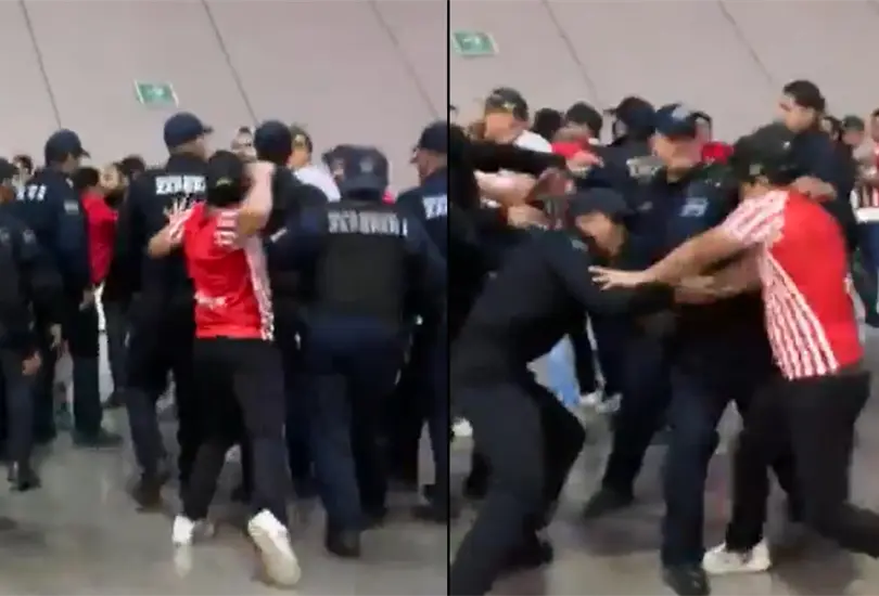 Hasta el momento se desconoce la sanci&oacute;n que recibi&oacute; el aficionado Rojiblanco