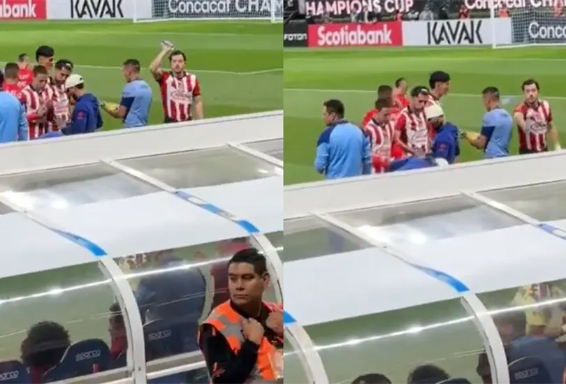Alan Mozo fue captado agrediendo al Chicote Calder&oacute;n.