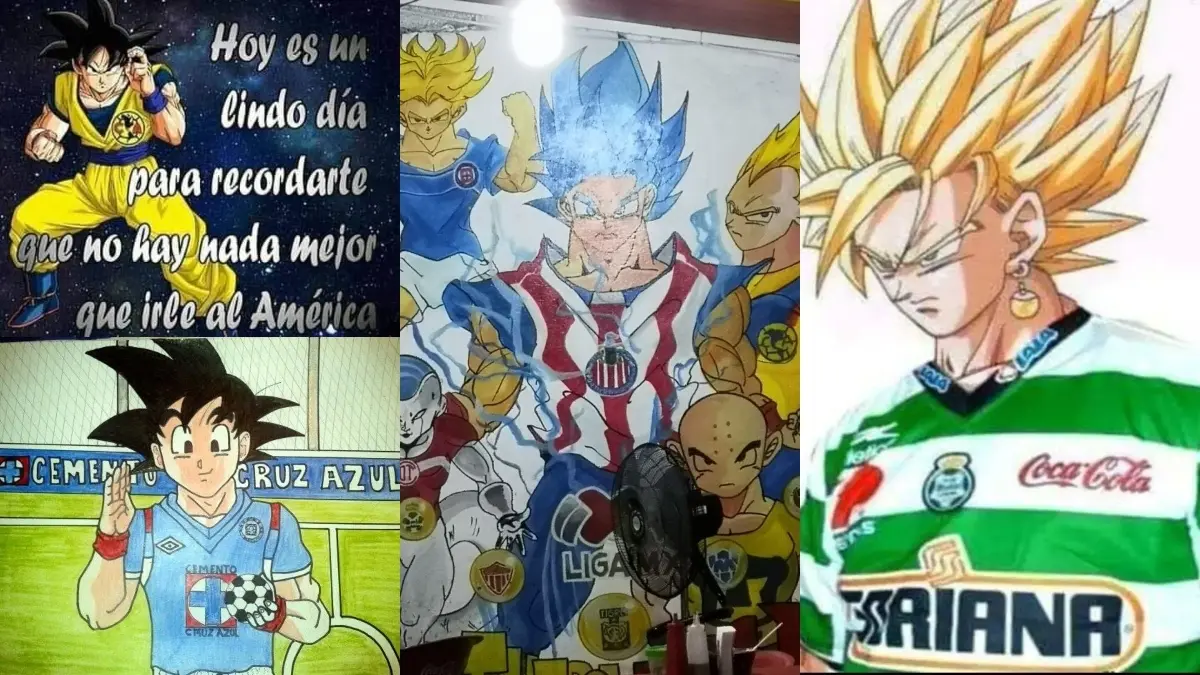 Los fanáticos de Dragon Ball rindieron homenaje a Akira Toriyama sacando a la luz sus imágenes más random en relación a la Liga MX.