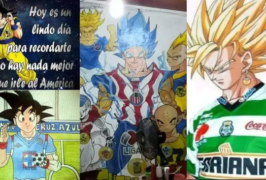 Los fanáticos de Dragon Ball rindieron homenaje a Akira Toriyama sacando a la luz sus imágenes más random en relación a la Liga MX.