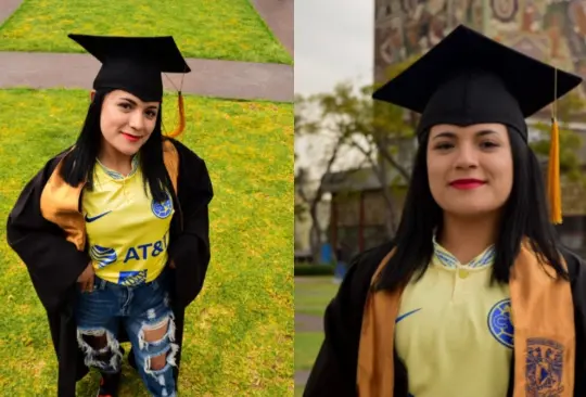 La chica lució sus colores con orgullo.