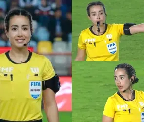 Katia Itzel García es aplaudida por su gran desempeño en el Pachuca vs Querétaro