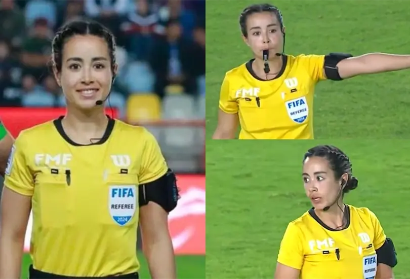 Katia Itzel García se llevó los halagos tras su actuación en la Liga MX. Katia Itzel García se llevó los halagos tras su actuación en la Liga MX.