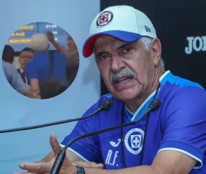 Captan a Tuca Ferretti mientras insulta a personal de una aerolínea por retraso (VIDEO)