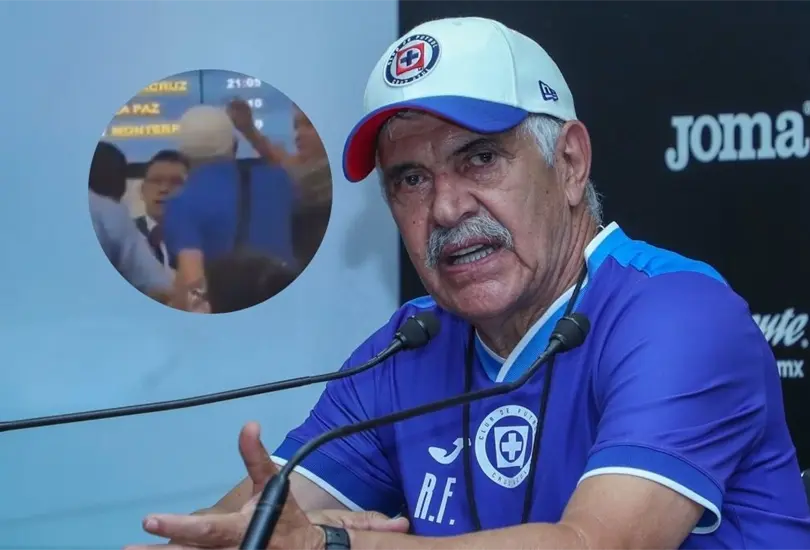Tuca Ferretti revent&oacute; al personal de una aerol&iacute;nea en la CDMX