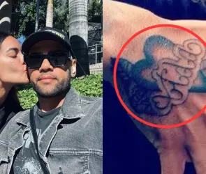 ¿Reconciliación? Joana Sanz presume foto con Dani Alves tras salir de prisión