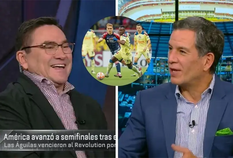 Javier Alarc&oacute;n y Jorge Pietrasanta se burlaron del triunfo del Am&eacute;rica sobre Revolution