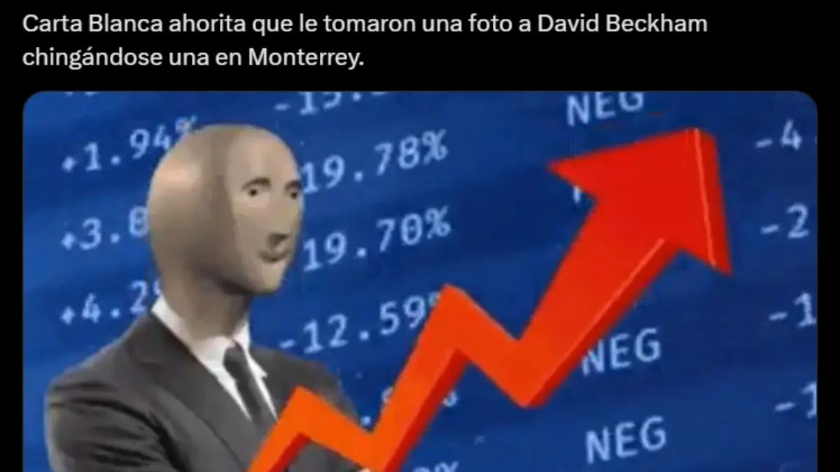 Los mejores memes de David Beckham tras ser captado en Monterrey