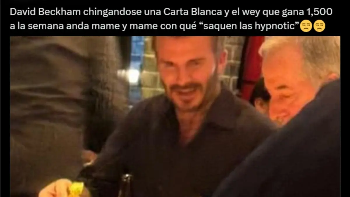 Los mejores memes de David Beckham tras ser captado en Monterrey
