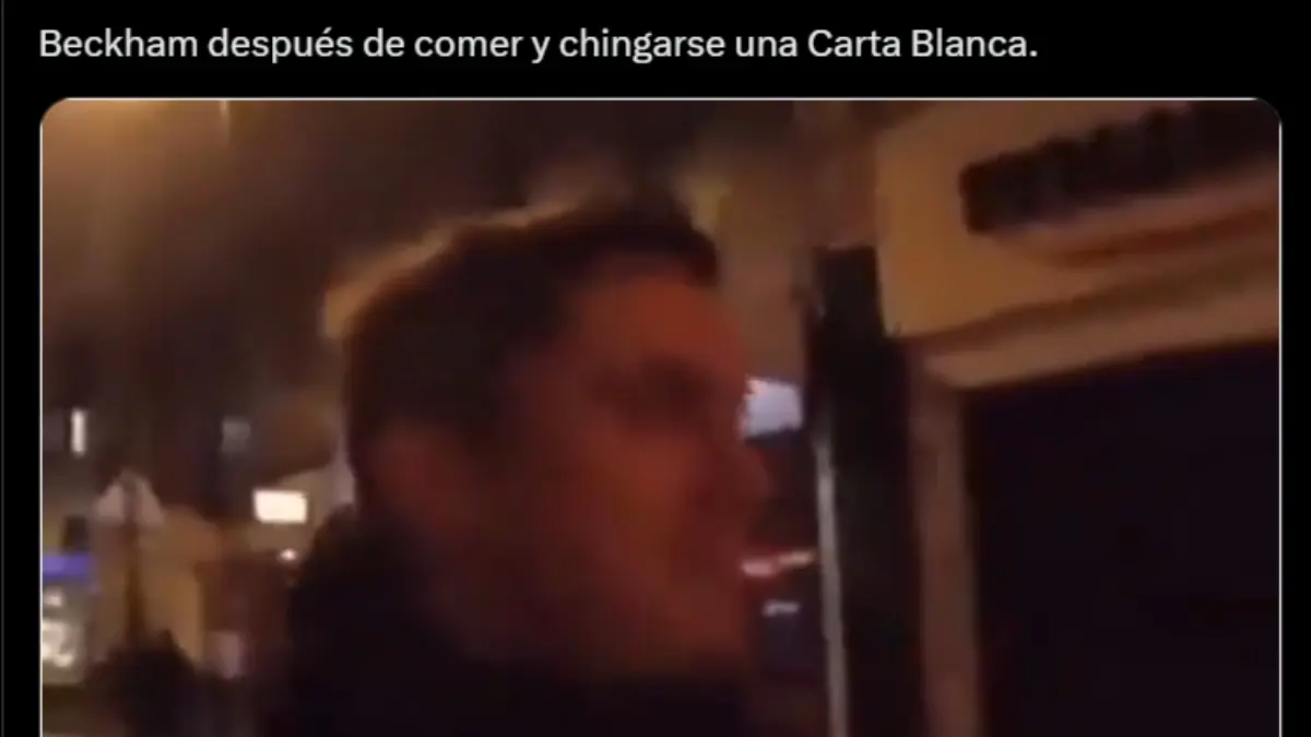 Los mejores memes de David Beckham tras ser captado en Monterrey