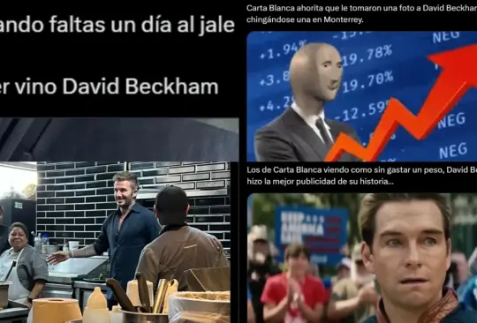 Los mejores memes de David Beckham tras ser captado en Monterrey