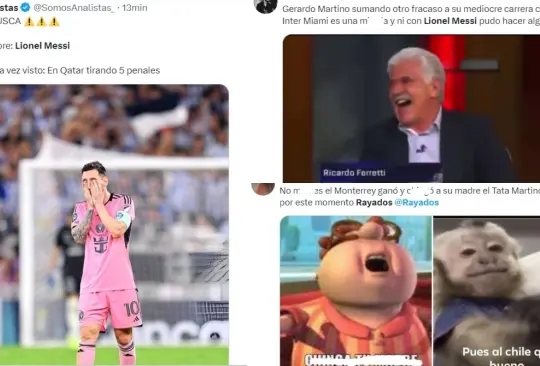 Los memes se hicieron presentes tras la derrota del Inter Miami.