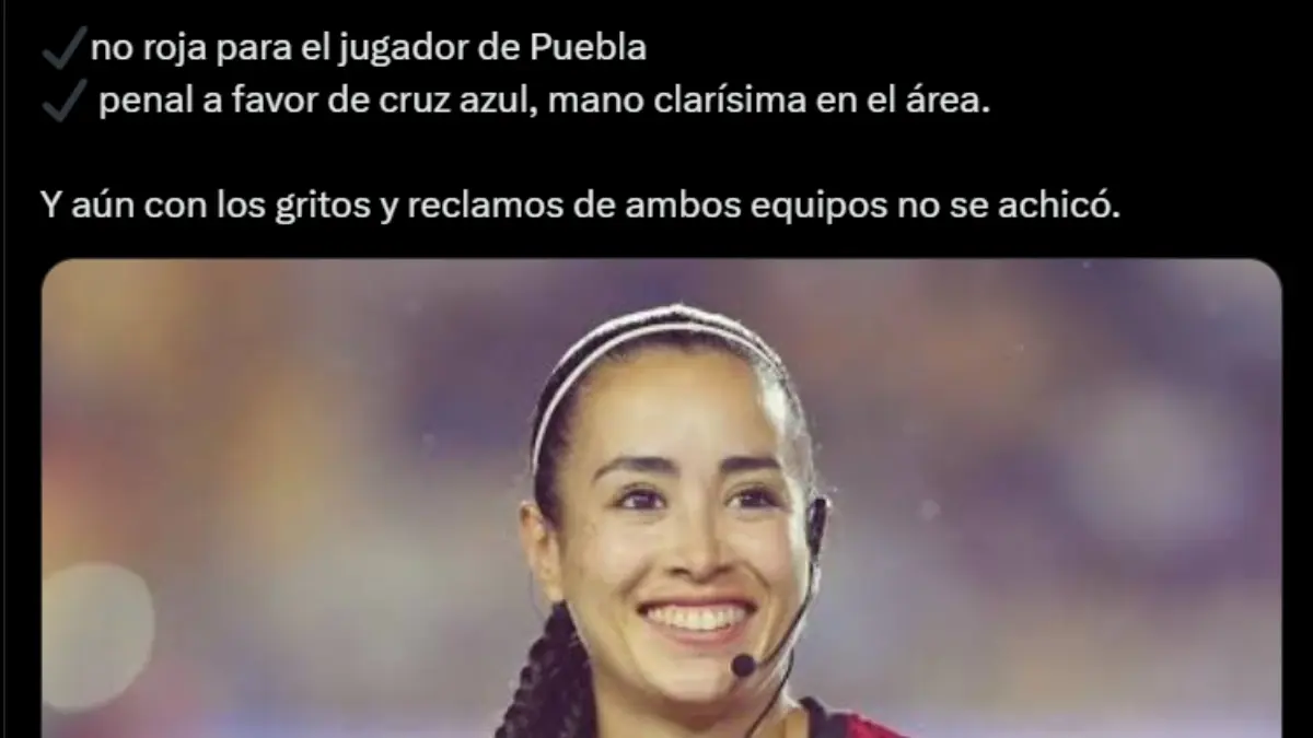 Katia Itzel García es reconocida por la afición de Cruz Azul tras marcar penal vs Puebla