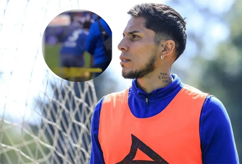 Carlos Salcedo sorprendi&oacute; a sus compa&ntilde;eros de Cruz Azul con peculiar momento en el partido vs Puebla
