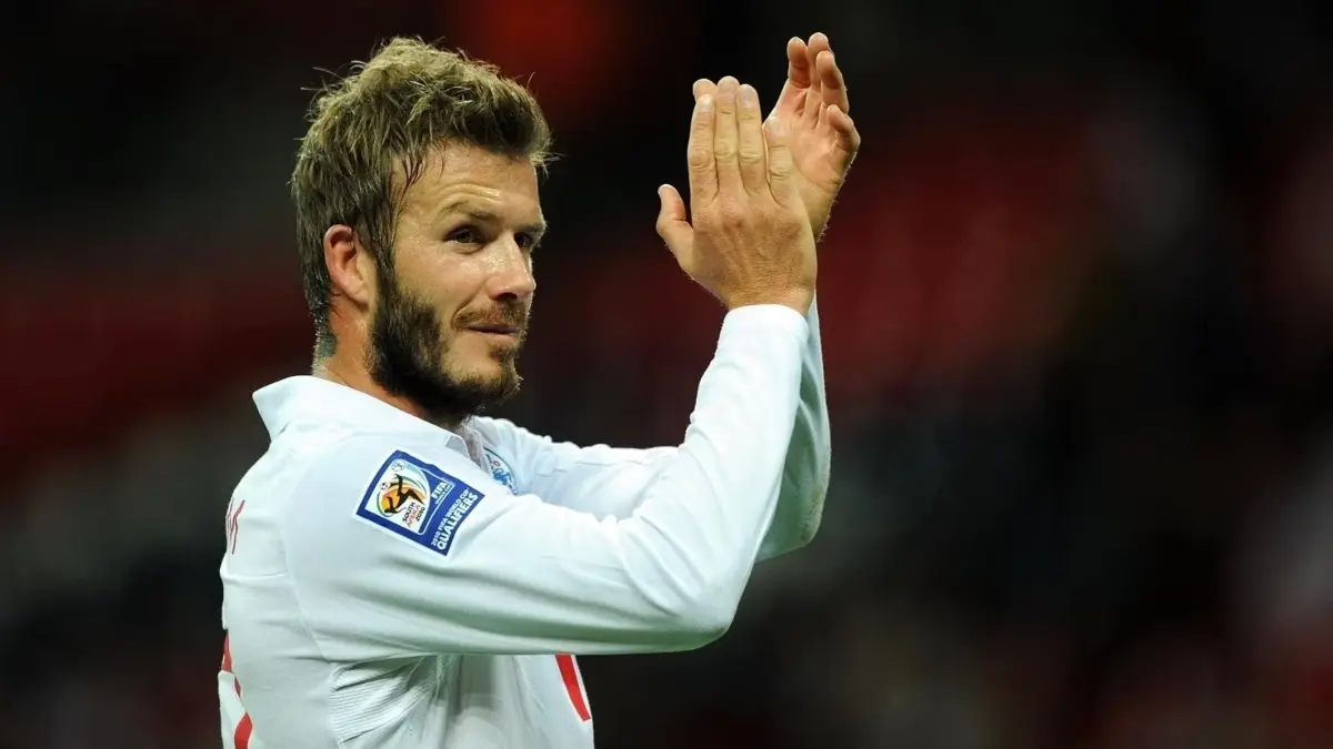 DAVID BECKHAM.