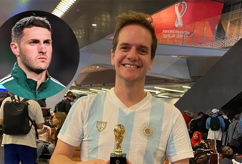 El influencer argentino asegur&oacute; que le dieron chance a la Selecci&oacute;n Mexicana para que contara con Santiago Gim&eacute;nez