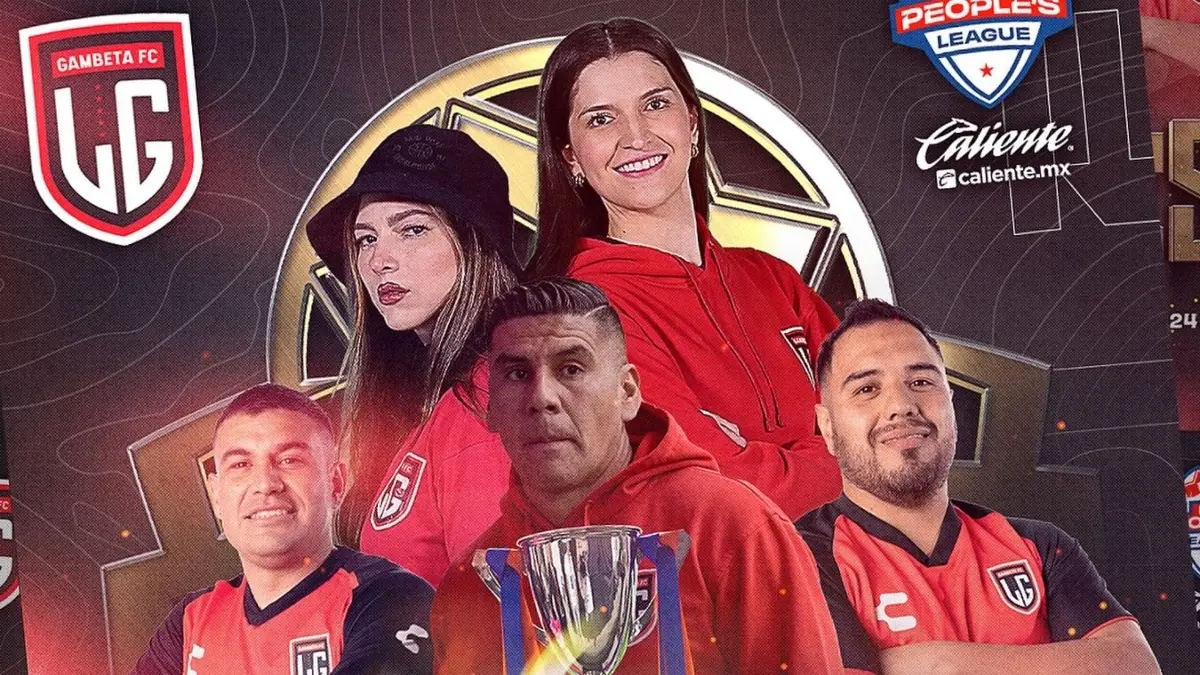 Paty Cantú consiguió el título de la People's League junto a La Gambeta FC.