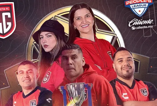 Paty Cantú consiguió el título de la Peoples League junto a La Gambeta FC.