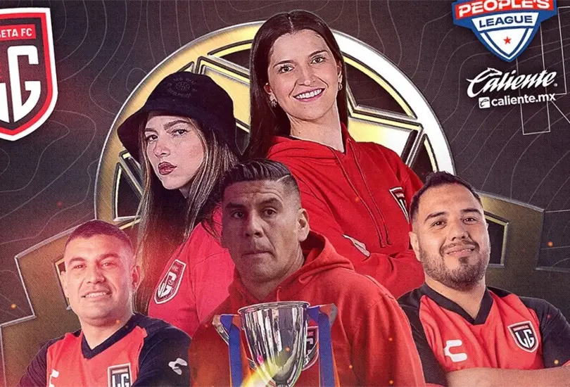 Paty Cant&uacute; consigui&oacute; el t&iacute;tulo de la Peoples League junto a La Gambeta FC.