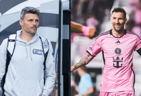 El DT de Rayados, Fernando Tano Ortiz, especuló con ayudas del árbitro a Lionel Messi e Inter Miami