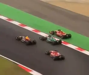 Sprint GP de China: Rebase de Checo Pérez desata elogios en redes sociales (VIDEO)