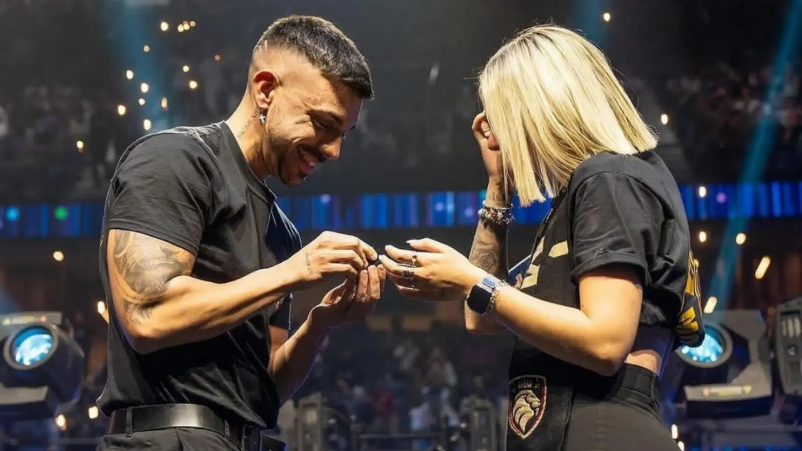 En medio de un Wizink Center repleto de aficionados, parte de su equipo, fue que ocurri&oacute; la magia.