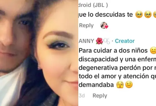 La exesposa rompió el silencio de la separación.