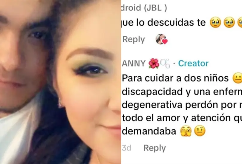 La exesposa rompió el silencio de la separación. La exesposa rompió el silencio de la separación.
