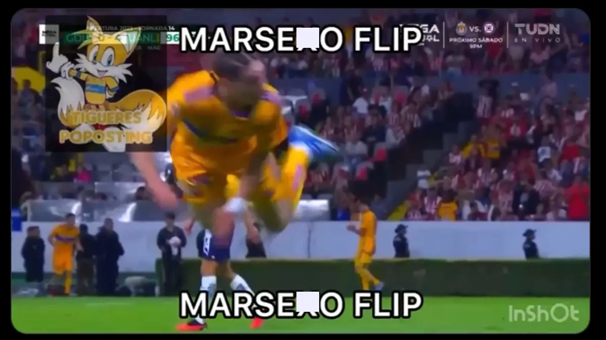 Marcelo Flores protagoniza los memes tras su hat-trick en el Tigres vs Necaxa