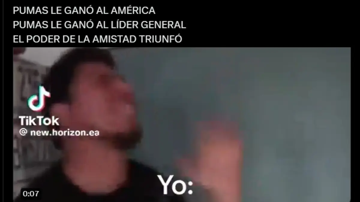 América es víctima de los memes tras caer sorpresivamente ante Pumas