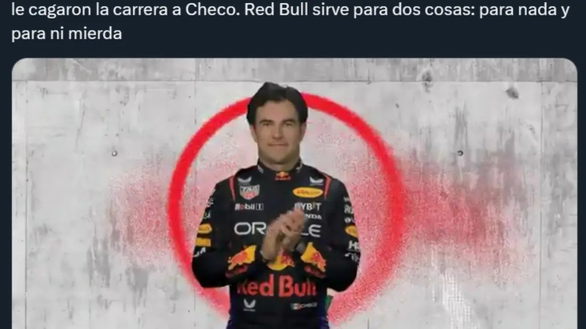 Los aficionados mexicanos explotaron contra Red Bull por arruinar la carrera de Sergio Checo Pérez en GP de China.