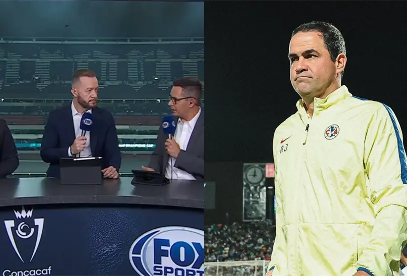 Andr&eacute; Jardine fue criticado por un periodista de Fox Sports por mantener a Zendejas en el Am&eacute;rica vs Pachuca