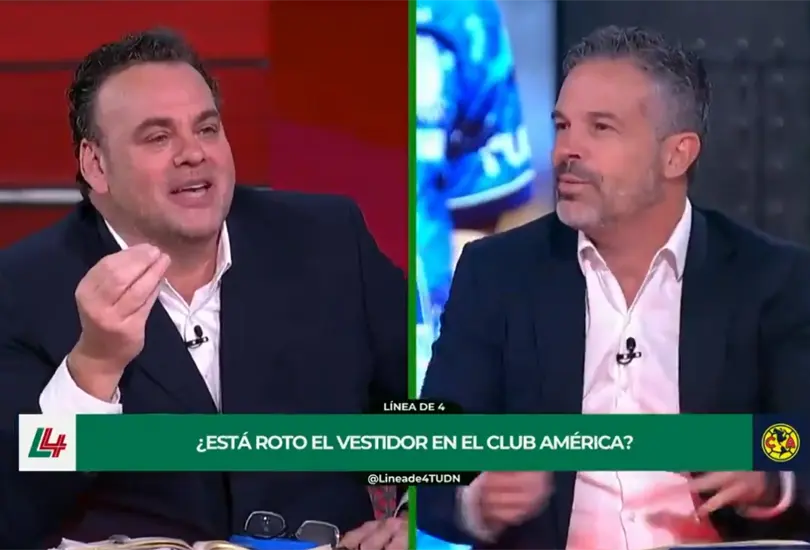 Faitelson reapareci&oacute; p&uacute;blicamente tras llamar pin... fracasado a Rafa Puente Jr. en un show de TUDN