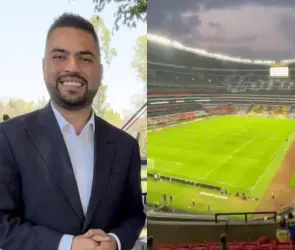 Omar Villarreal se burla de la afición del América por no llenar el Estadio Azteca